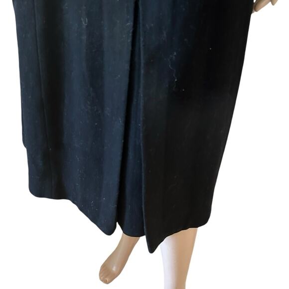 VTG Brenner Bros New York black embroidered 40’s wool swing fit and flare coat - Picture 6 of 16